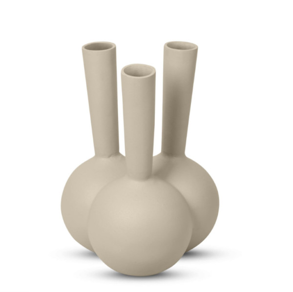 Bombyxx 3 Mouth Vase - Sand XL - Afbeelding 2
